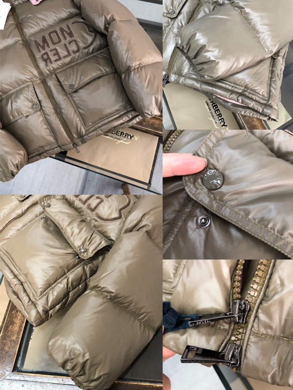 ハイクオリティダウンジャケット素材ディテール